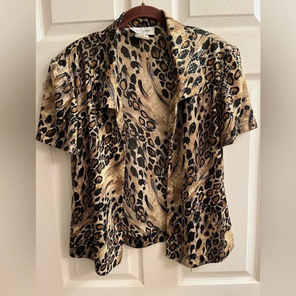 MISS DORY~EXOTIC~CARDIGAN~SIZE 12
